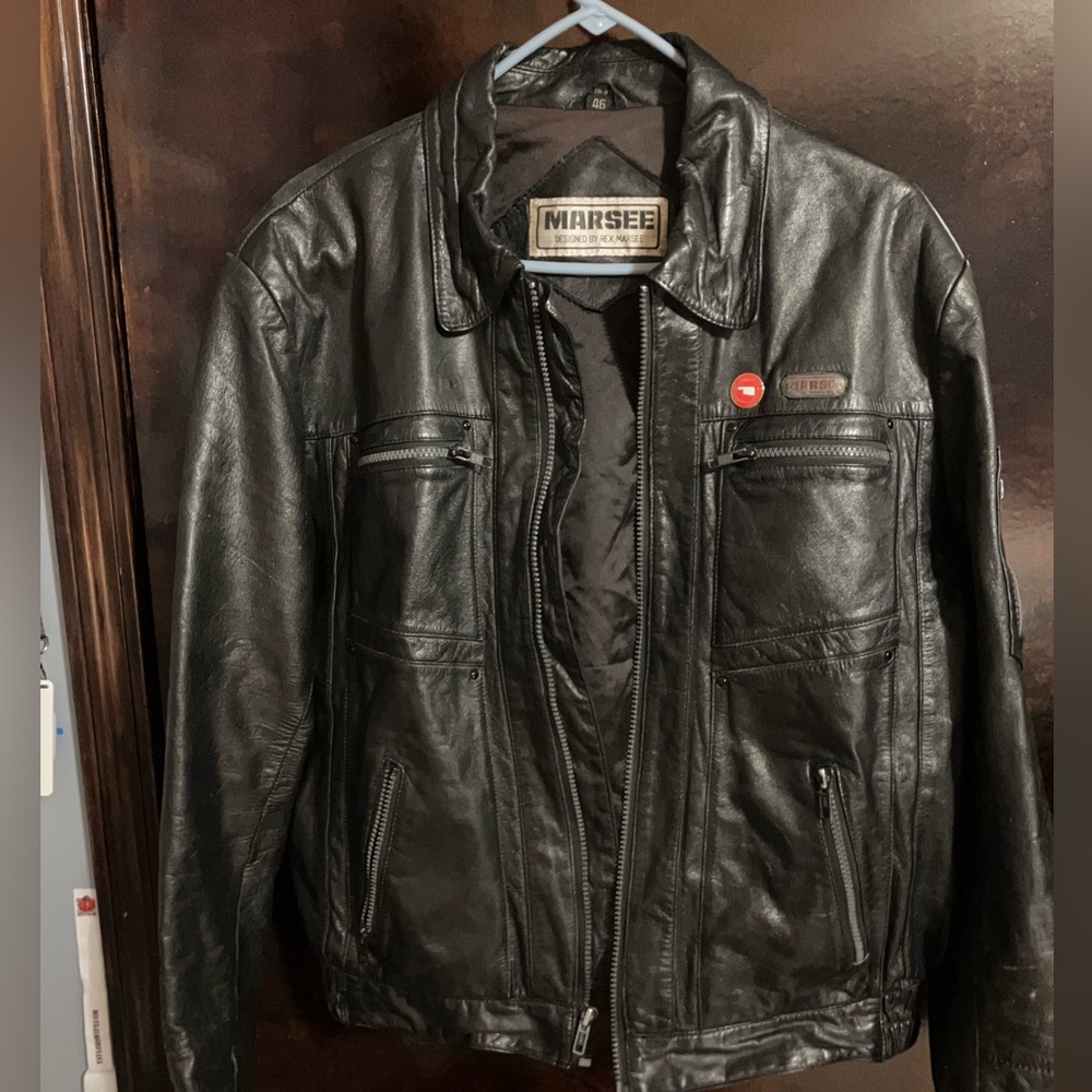 Leather jacket